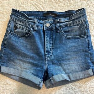 KanCan Women's Classic Blue Jean Shorts